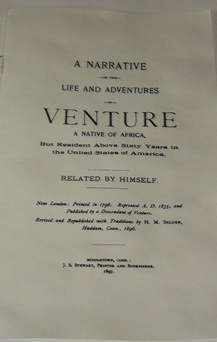 Birth of Venture Smith
