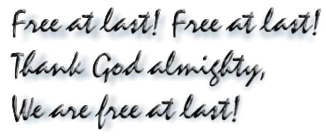 How many years to over come Slavery?