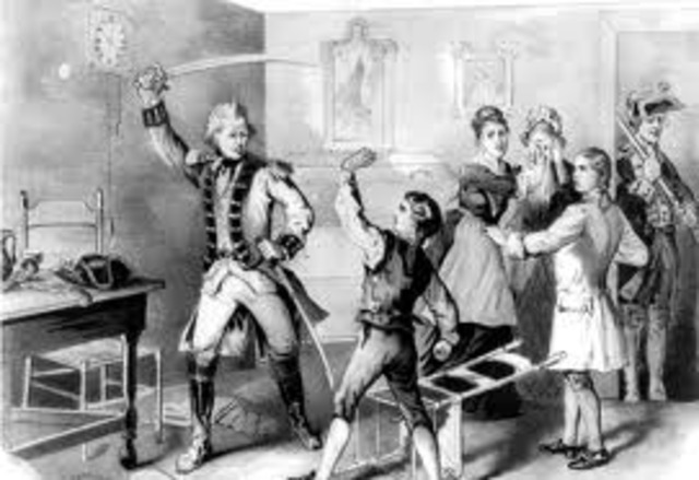 Jackson enlists in Revolutionary army