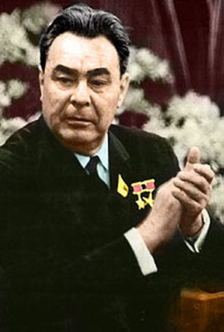 Death of Brezhnev