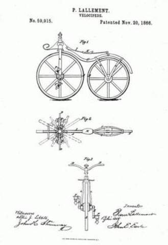First U.S. Bike Patent