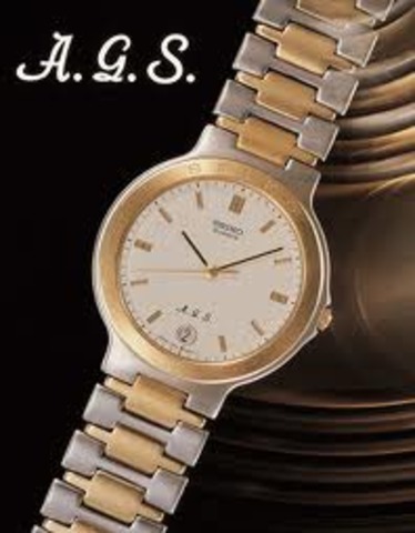 "A.G.S." watch
