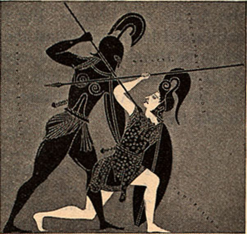 Memnon is Killed By Achilles