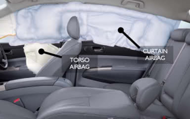 First curtain style airbag