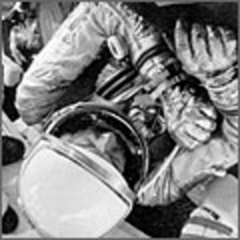 First American in space.