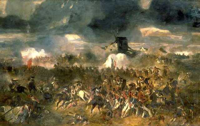 Défaite de Napoléon à Waterloo