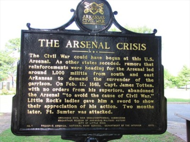 Surrender of the Arsenal at Little Rock