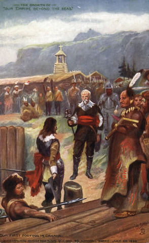 Surrendered Fort in Quebec to the British.