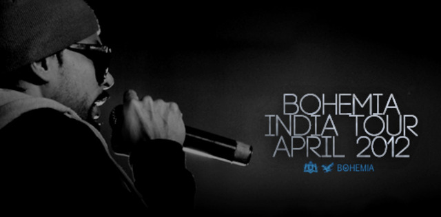 BOHEMIA INDIA TOUR APRIL 2012