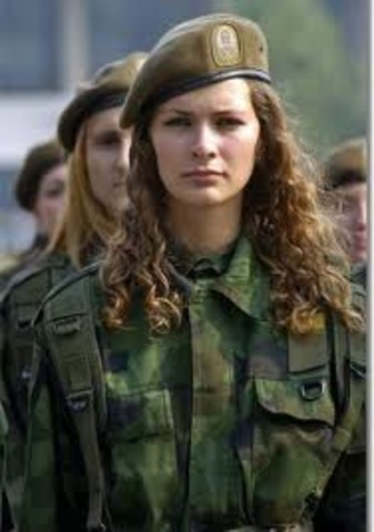 Women’s branches established in the military
