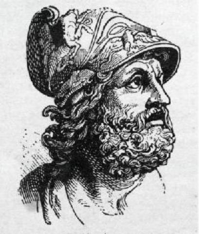 Agemnon sacrifes his daughter