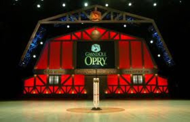 I went to Nashville Tennesse to the Grand Ole Opry
