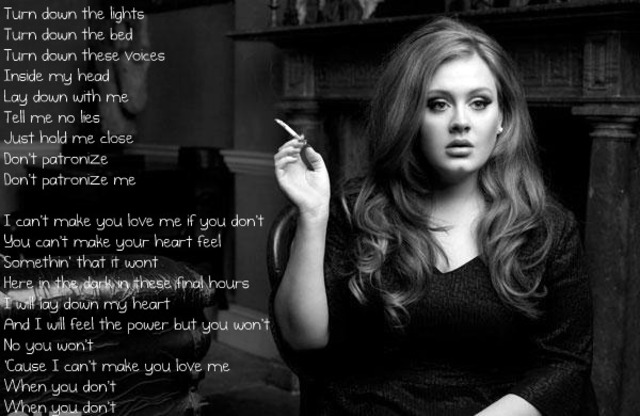 I Can't Make You Love Me, Adele (Bonnie Rait)