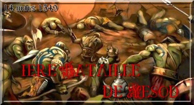 1ere Bataille de Yesod.