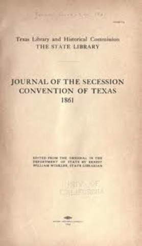 secession convention mof 1861