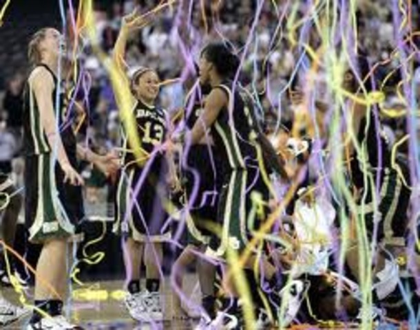 Baylor University defeats Michigan State in RCA dome for NCAA