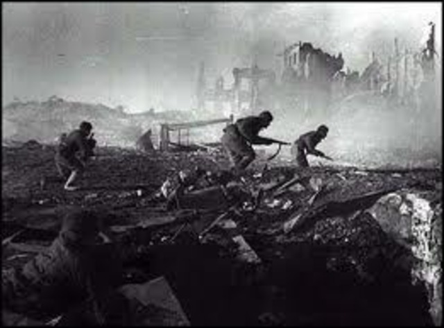 The Germans Surrender at Stalingrad