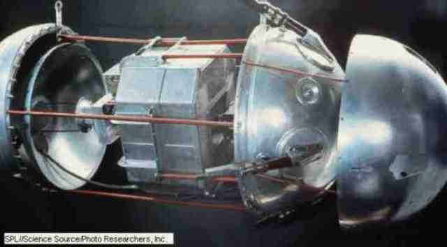 Sputnik 3 is launched by the U.S.S.R