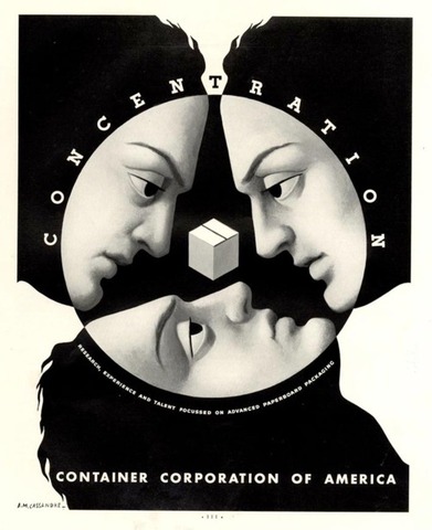 CCA Advertisement by A.M. Cassandre