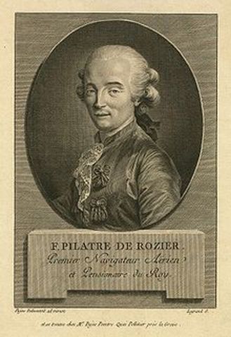 Jean francois pila tre de roizeir and marquis d'arlandes