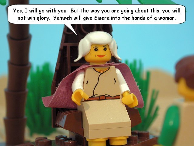 Deborah Serves as Judge