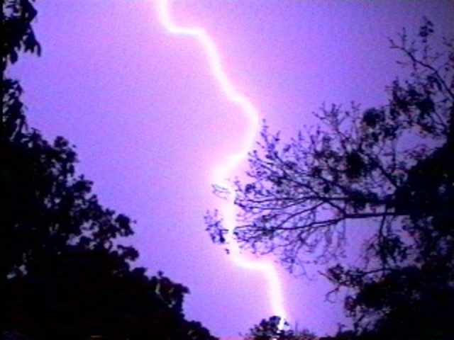 Luther Almost Gets Struck by Lightning