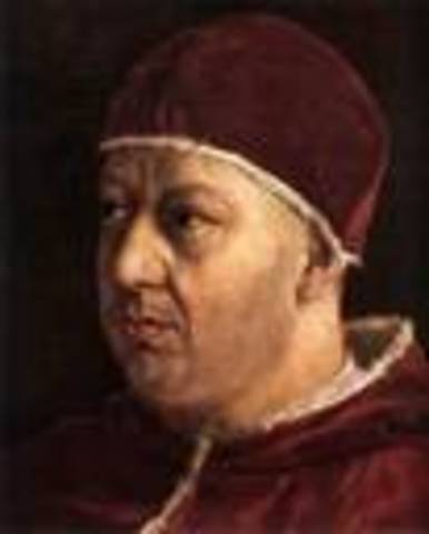 Pope Leo X Calls Luther's Protestant Perspectives Heretical