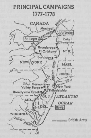 The Arrival of 30,000 British Troops in New York Harbor