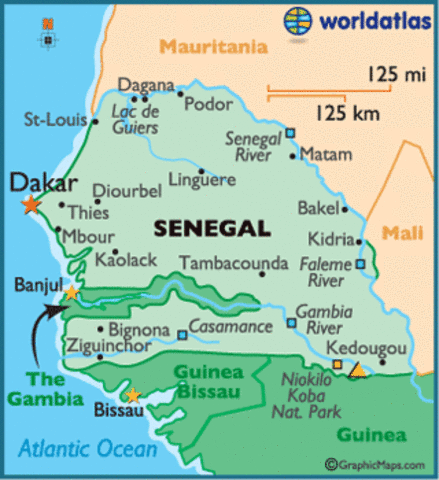 Senegal Founded
