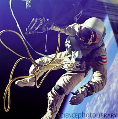 First space walk