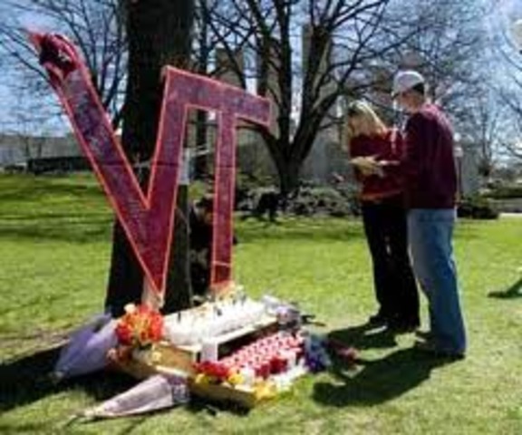 Virginia Tech massacre: The deadliest mass shooting in modern American history. The gunman, Seung-Hui Cho, shoots 32 people to death and injures 23 others before committing suicide.
