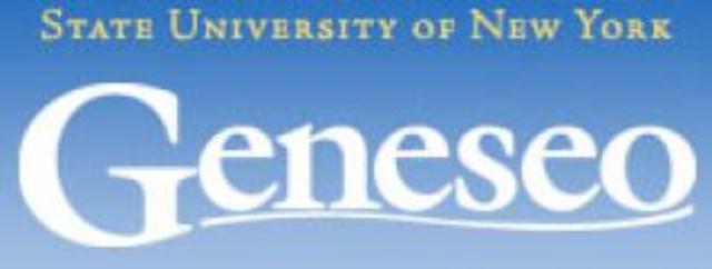 Go to suny geneseo to be a speech language pathologist