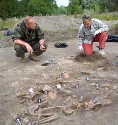 A mass grave in southern Ukraine, found accidentally by workers in may, has been confirmed to be filled with thousands of victims of The Holocaust.