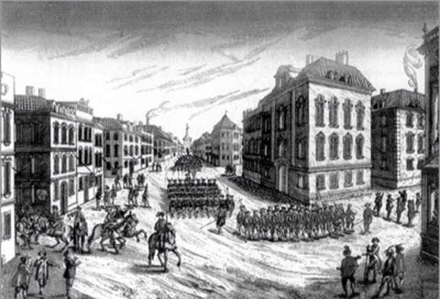 New york was captured by the british