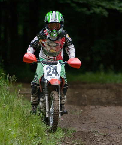 Primer cop que faig motocross.