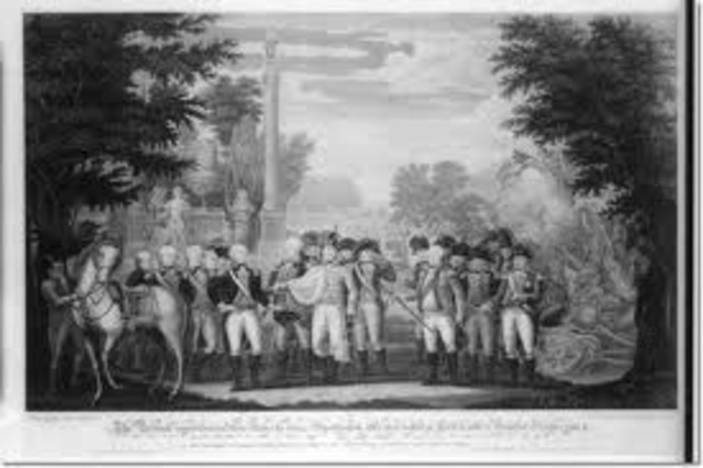 The British surrender