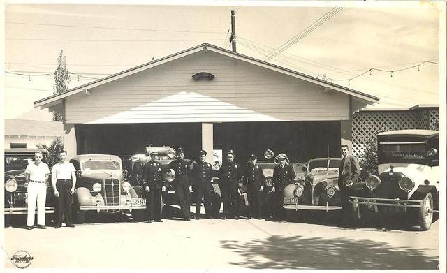 Fire Station and First Aid Building was Constructed