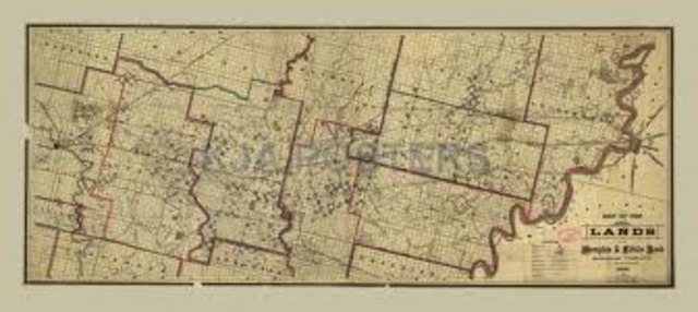 Memphis and Little Rock Rail Road opens