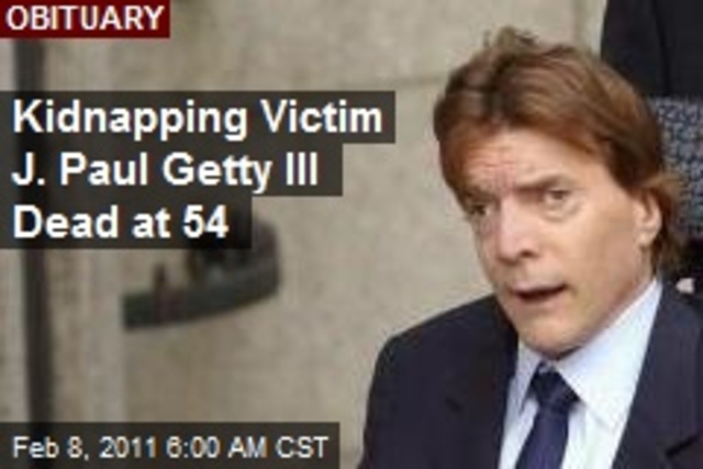 Paul Getty Kidnapped