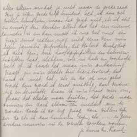 Anne Writes Her Last Entry