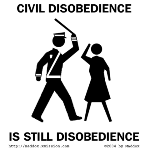 civil disobedience