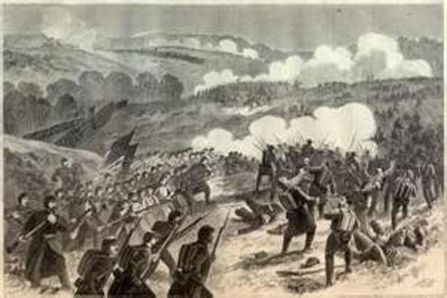 The Battle of Pea Ridge.