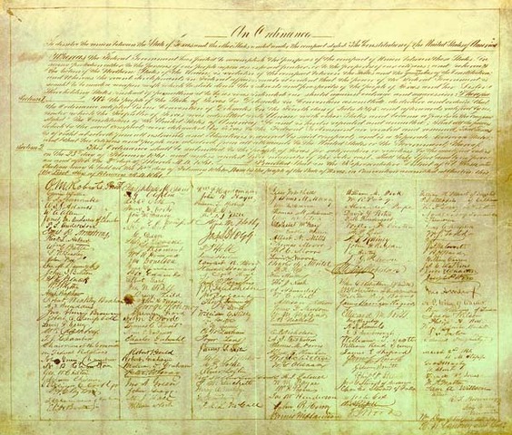 Seccession Ordinance