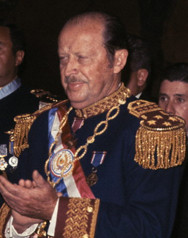 Military coup overthrows Alfredo Stroessner, dictator of Paraguay