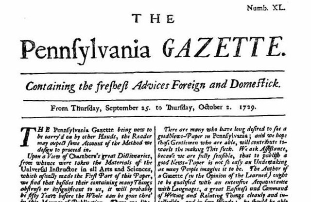 Franklin's Gazette