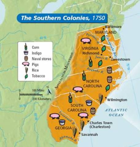 200,000 Slaves in the colonies