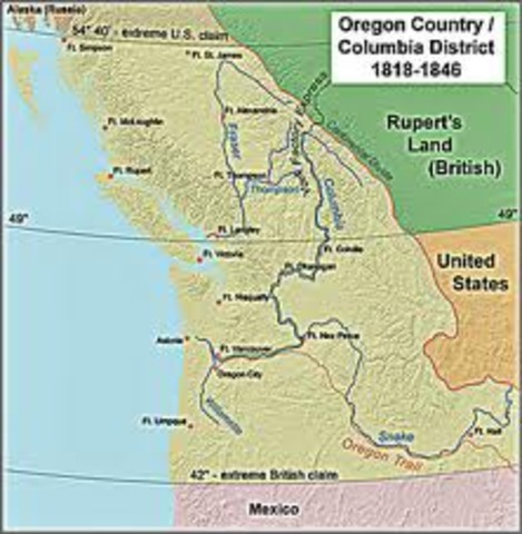 The Acquition of Oregon Country (16.7)