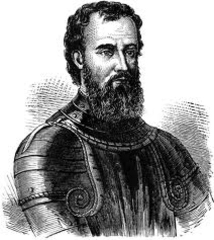 Verrazzand, sailing for France discovers New York Harbor