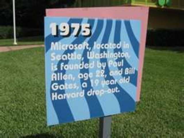 Microsoft founded