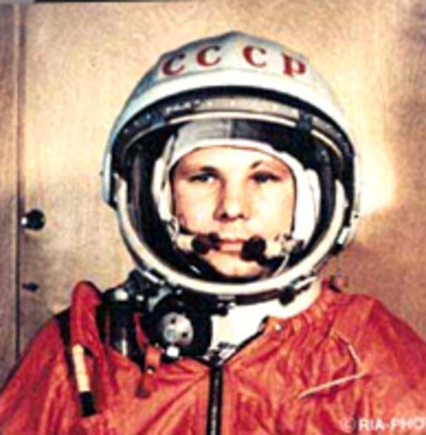 Russian Cosmonaut Yuri Gagarin